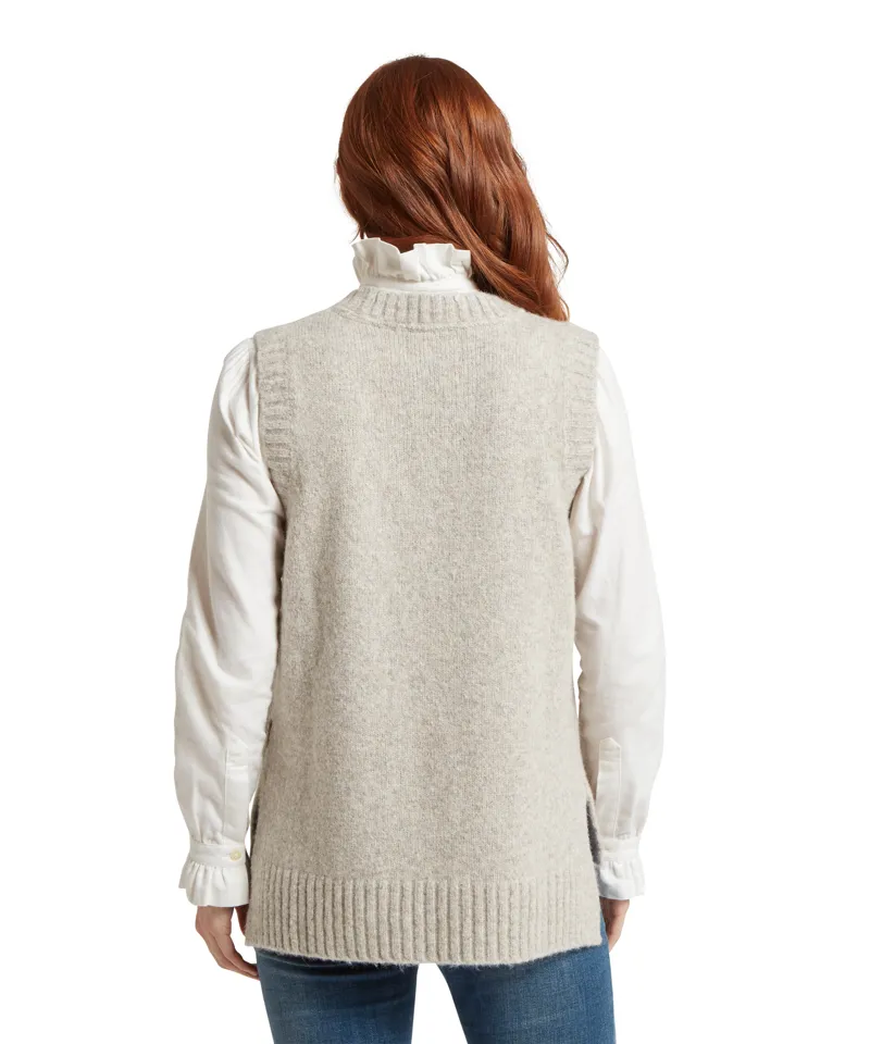 Schoffel Evie Sleeveless Jumper - Cobblestone-4