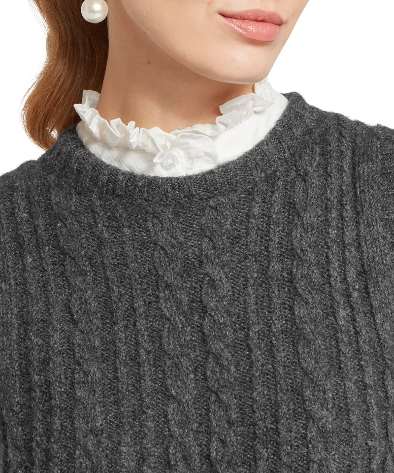 Schoffel Evie Sleeveless Jumper - Charcoal-5