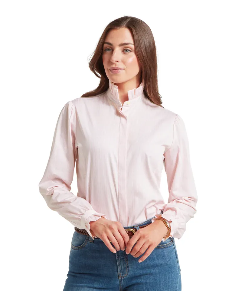 Schoffel Fakenham Shirt - Pink Stripe-1