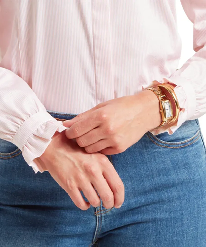 Schoffel Fakenham Shirt - Pink Stripe-4