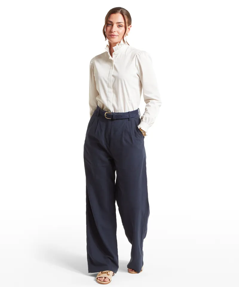 Schoffel Fakenham Shirt - Linen Stripe-3