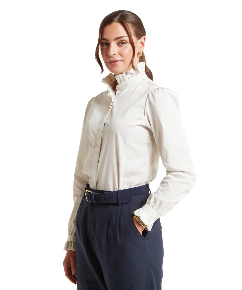 Schoffel Fakenham Shirt - Linen Stripe-2