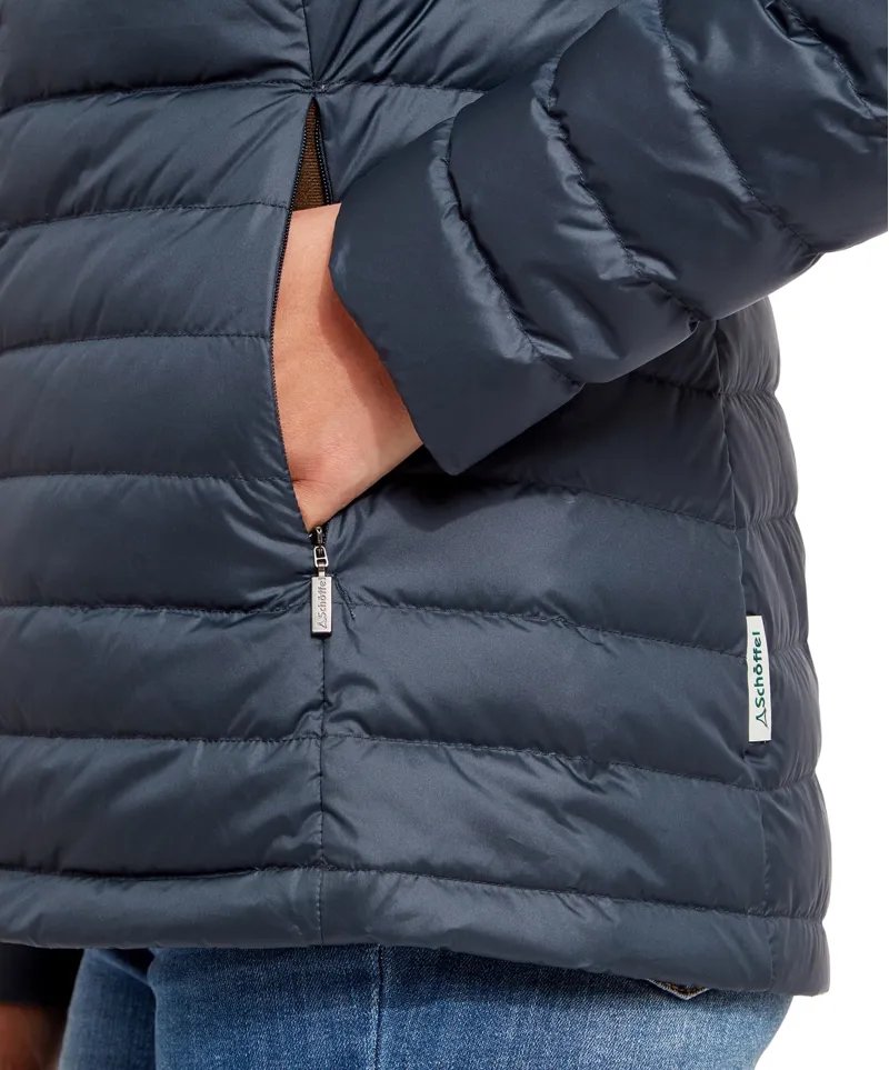Schoffel Hambleton Down Jacket - Petrol Blue-3