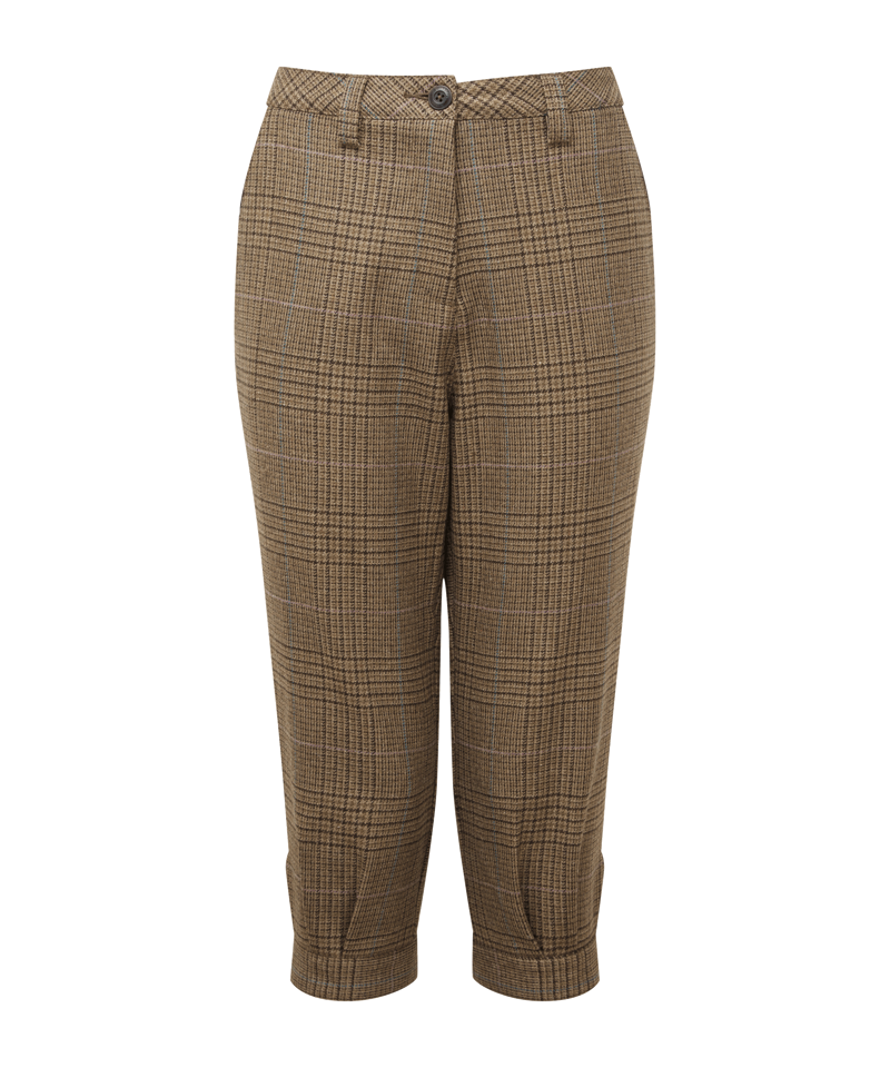Schoffel High Waisted Tweed Breeks - Teviot Tweed