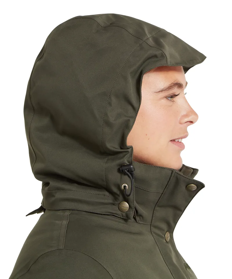 Schoffel Langton Country Coat - Dark Woodland-4