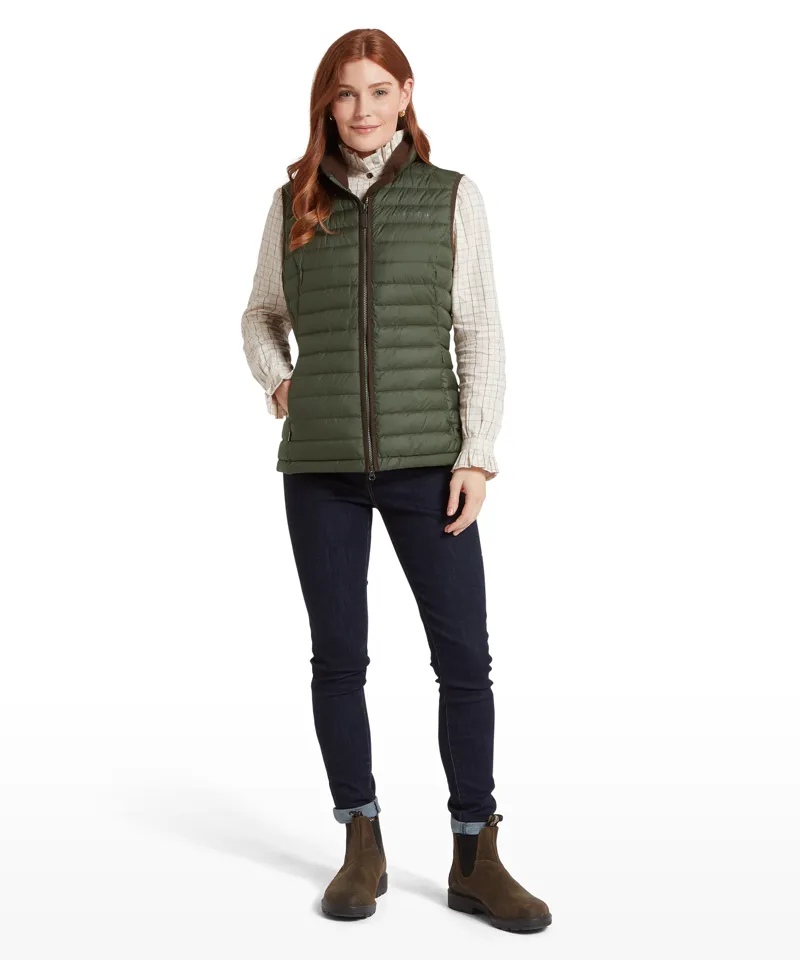 Schoffel Launde Down Gilet - Woodland-1