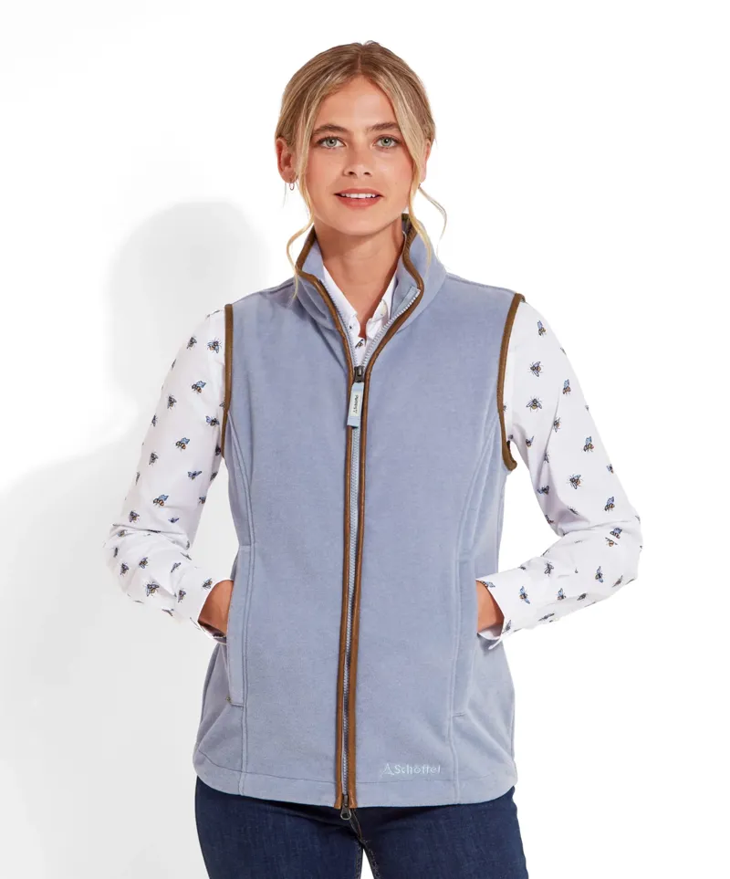 Schoffel Lyndon Gilet Stone Blue-1