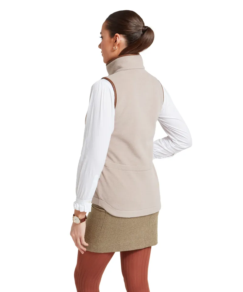 Schoffel Lyndon Fleece Gilet Mushroom-4