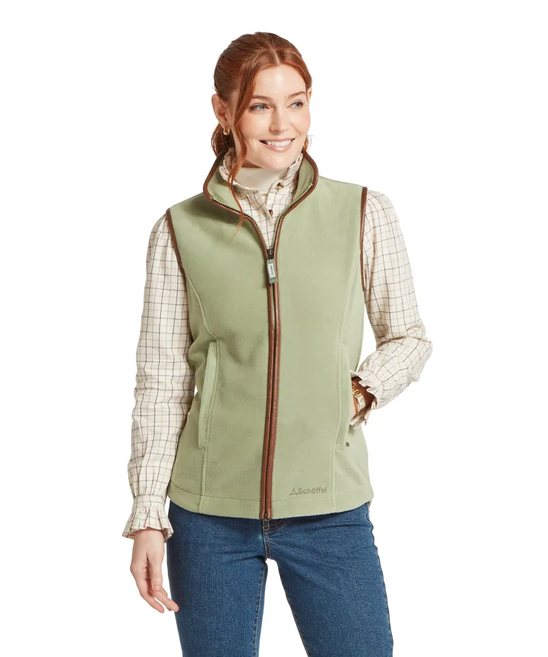 Schoffel Lyndon II Fleece Gilet - Sage Green-1