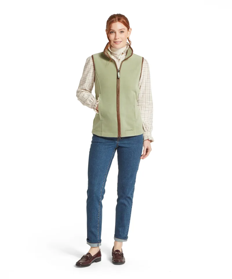 Schoffel Lyndon II Fleece Gilet - Sage Green-2