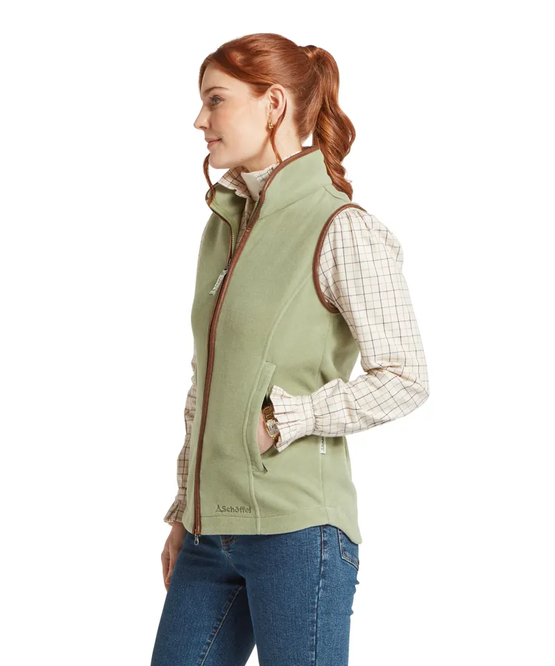 Schoffel Lyndon II Fleece Gilet - Sage Green-3