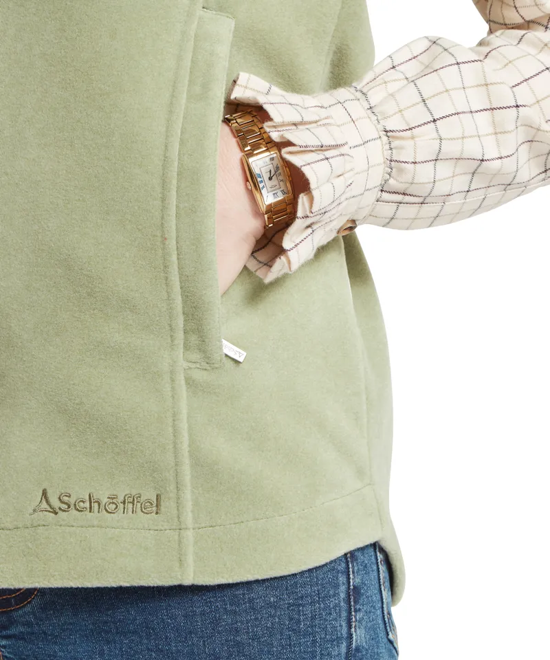 Schoffel Lyndon II Fleece Gilet - Sage Green-5