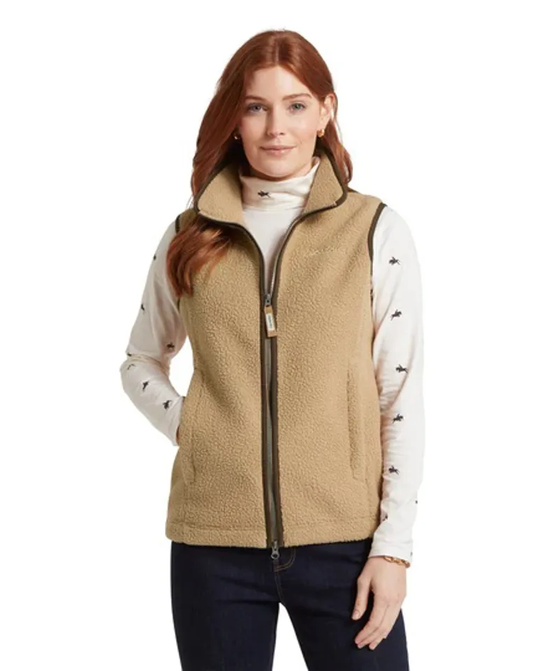 Schoffel Lyndon Retro Fleece Gliet - Tan-1