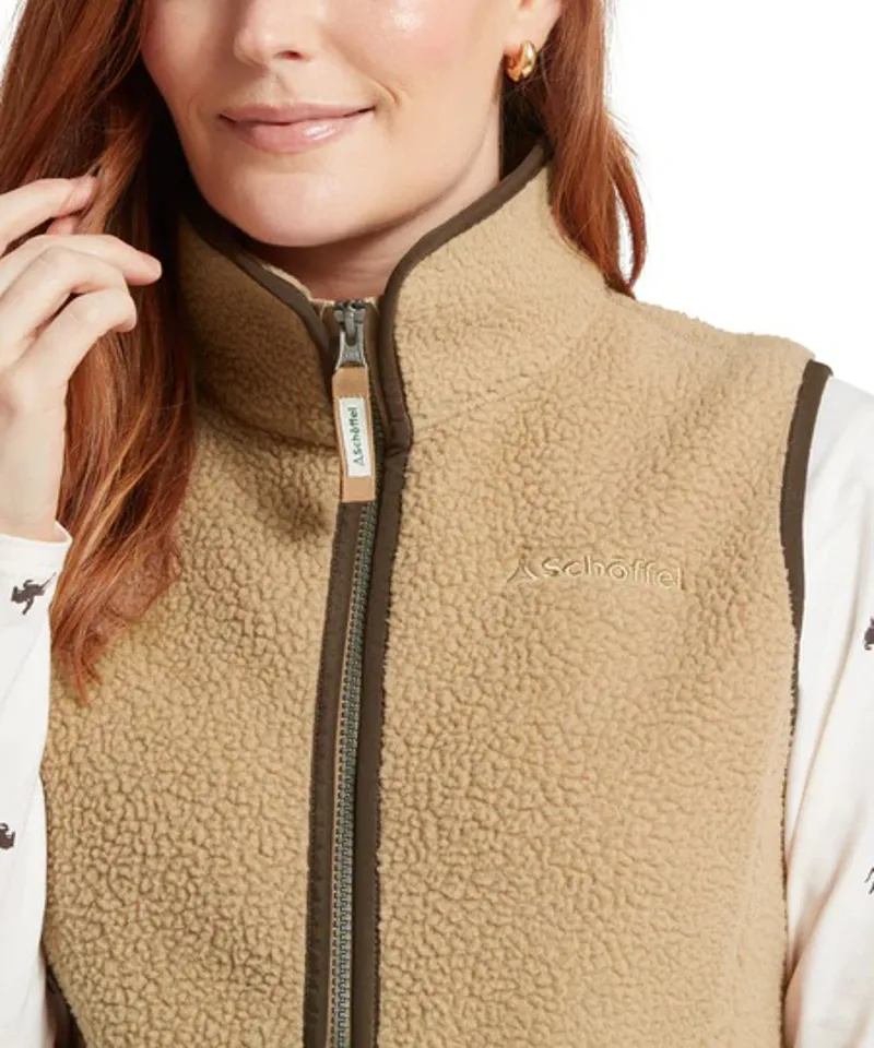 Schoffel Lyndon Retro Fleece Gliet - Tan-5