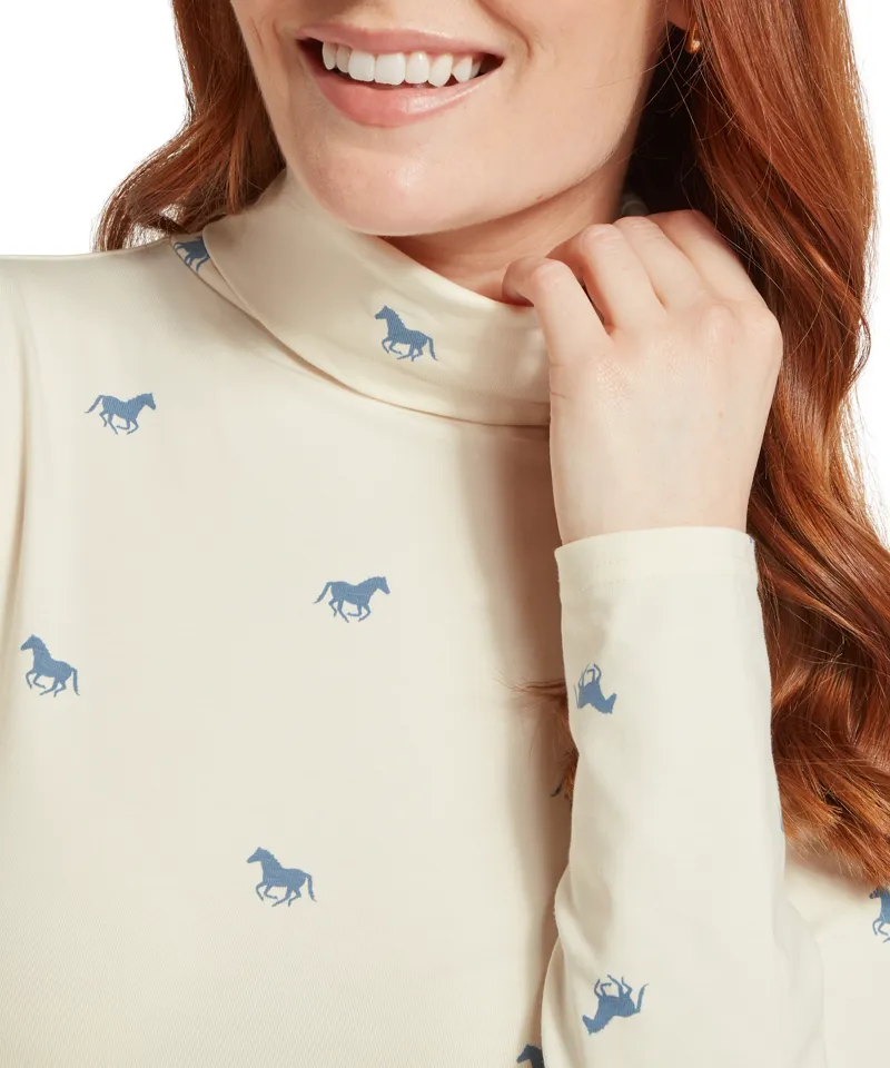 Schoffel Malham Top - Lake Blue Horse-2