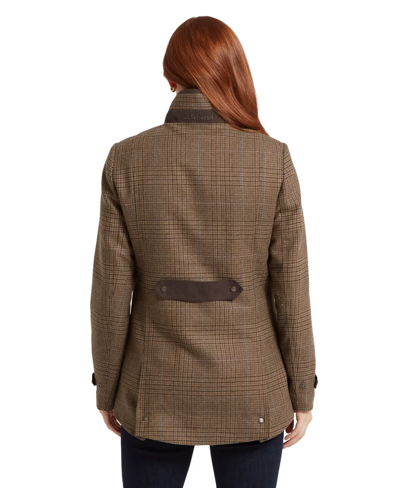 Schoffel Murra Tweed Coat - Teviot Tweed-3