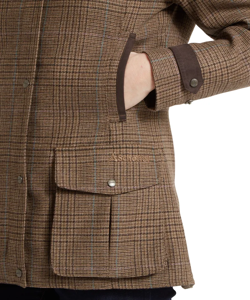 Schoffel Murra Tweed Coat - Teviot Tweed-5