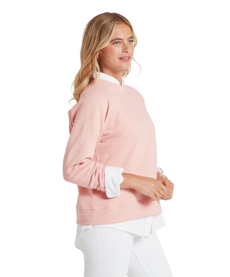 Schoffel Newberry Sweatshirt - Pale Rose-2