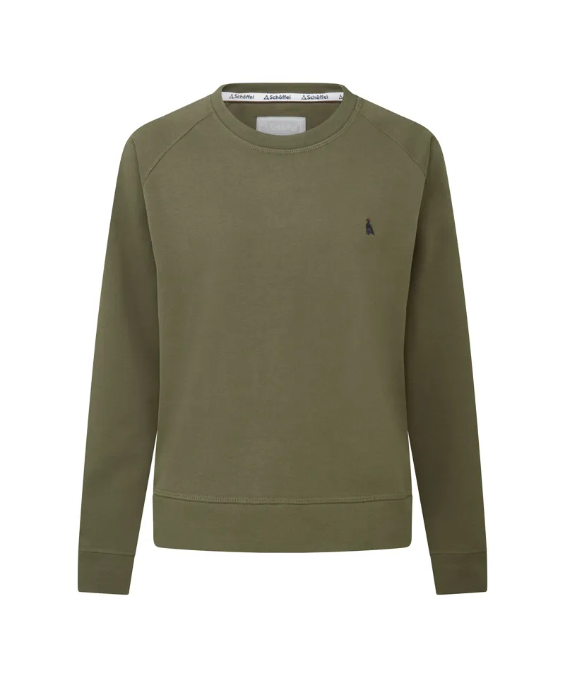 Schoffel Newberry Sweatshirt - Dark Khaki Green