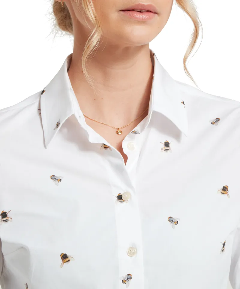 Schoffel Norfolk Shirt - Painted Bee-4