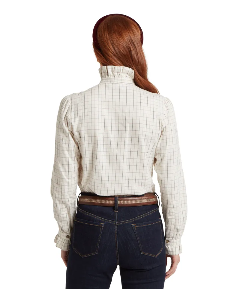 Schoffel Sheringham Shirt - Cobblestone Tattersall-4