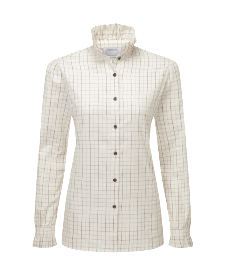Schoffel Sheringham Shirt - Cobblestone Tattersall