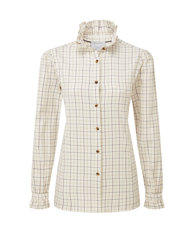 Schoffel Sheringham Shirt - Beetroot Check