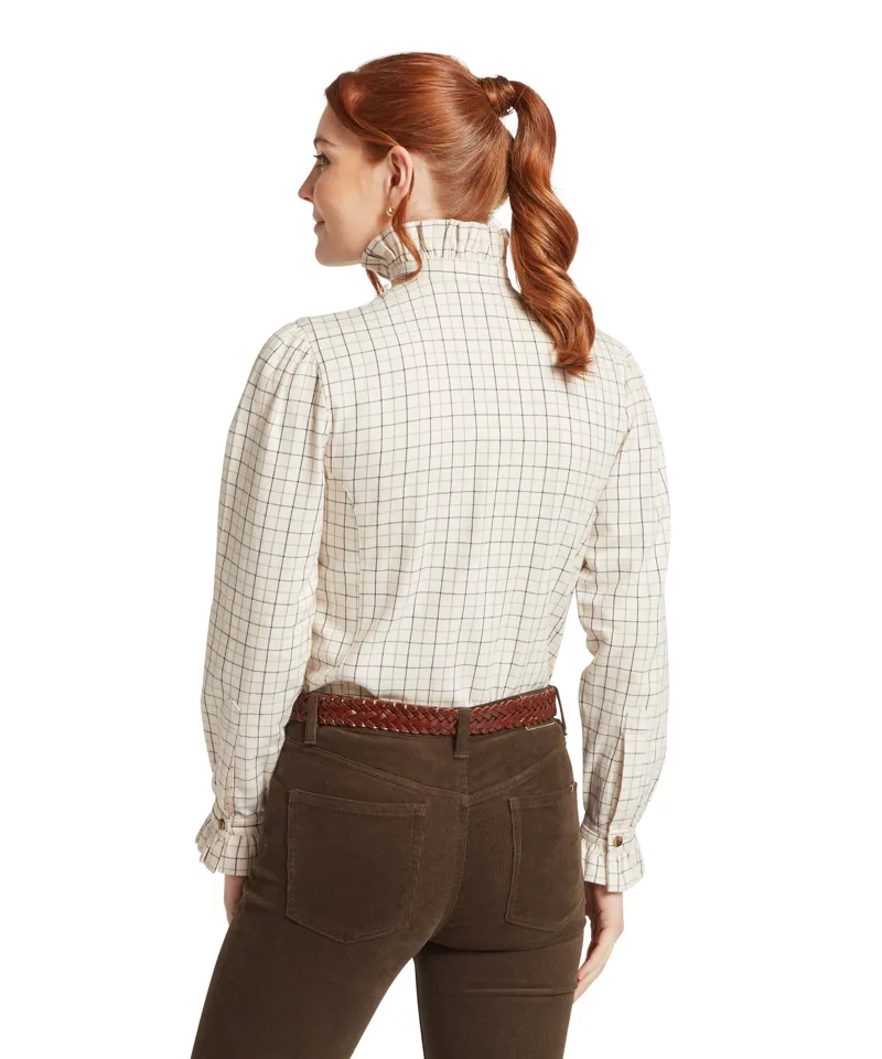 Schoffel Sheringham Shirt - Beetroot Check-4