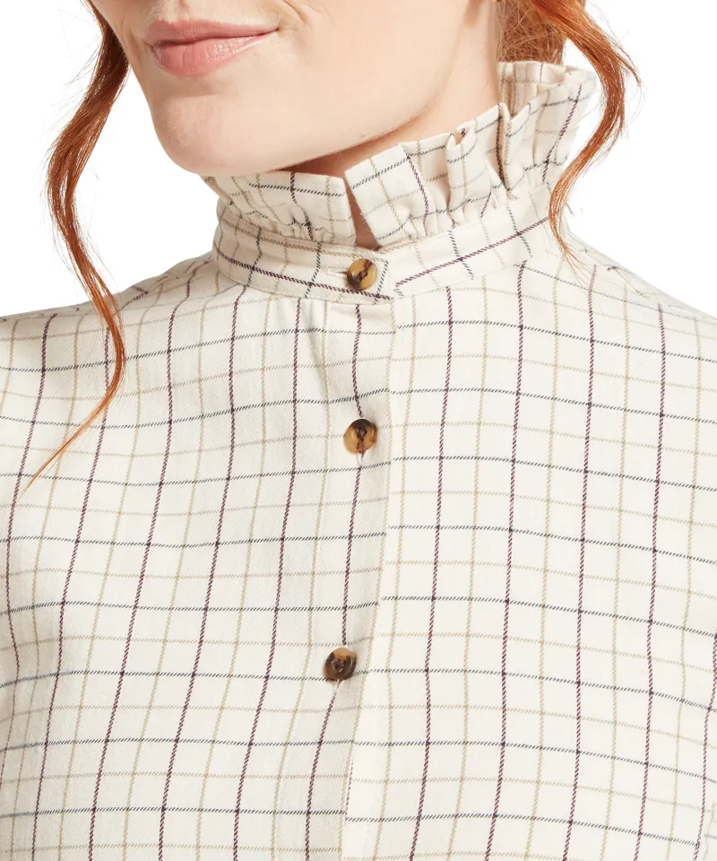 Schoffel Sheringham Shirt - Beetroot Check-2