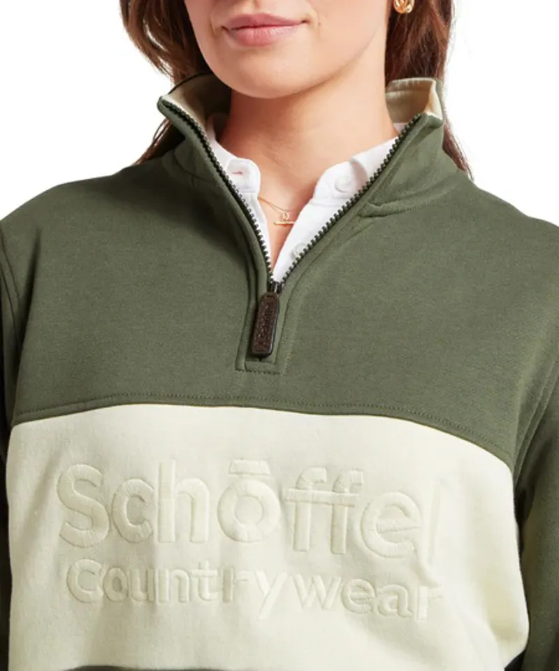 Schoffel St Agnes Sweatshirt - Beetle Green-5