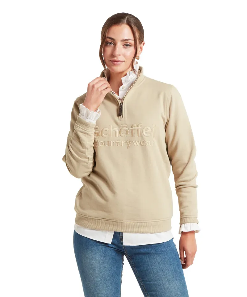 Schoffel St Issey Sweatshirt - Cobblestone-1
