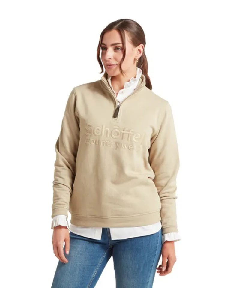 Schoffel St Issey Sweatshirt - Cobblestone-2