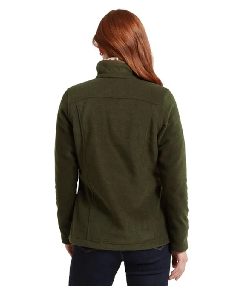 Schoffel Tilton II 1/4 Zip Fleece - Dark Olive-5