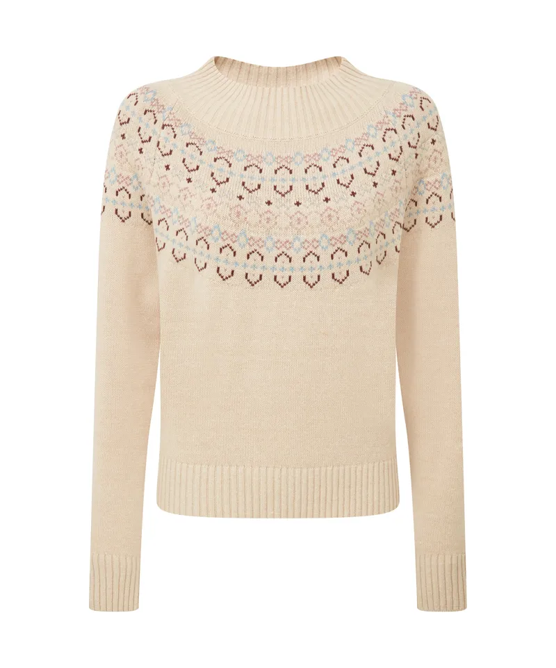 Schoffel Tresness Fairisle Jumper - Port Lake Blue