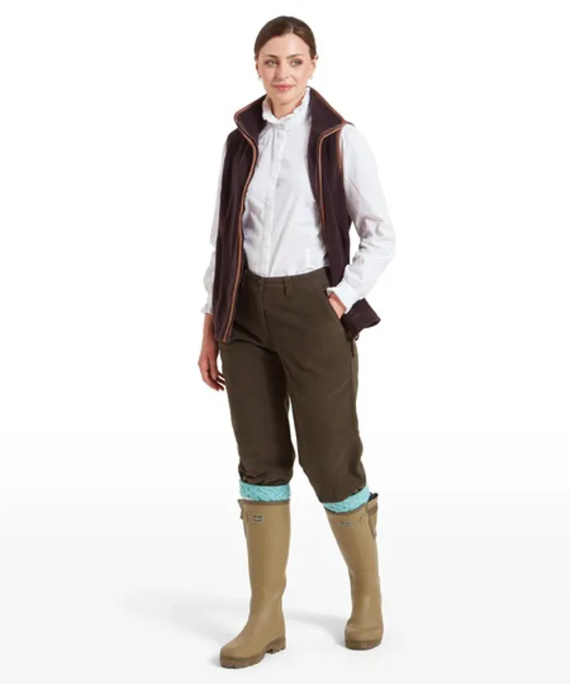 Schoffel Women's Moleskin Breeks - Forest-1