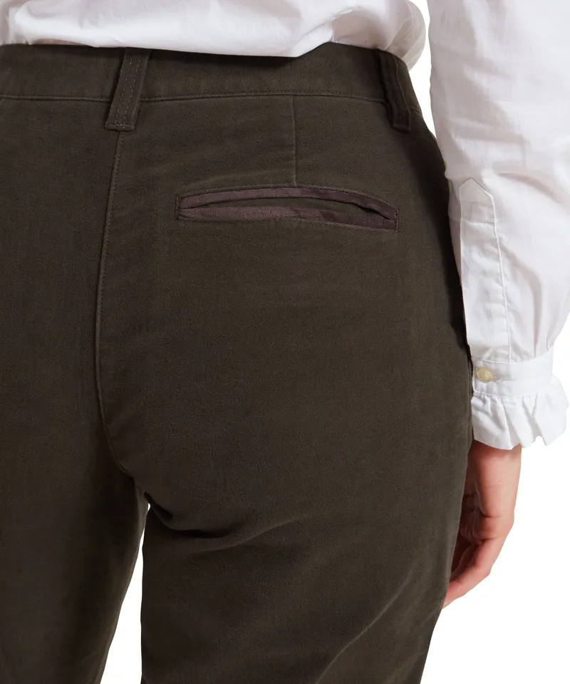 Schoffel Women's Moleskin Breeks - Forest-4