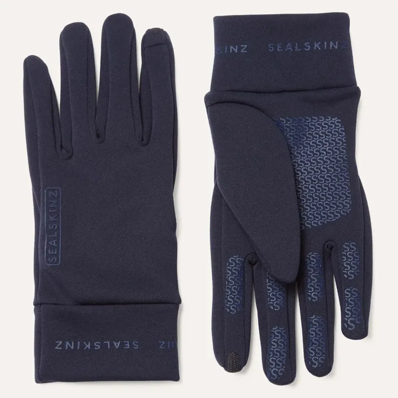 Sealskinz Acle W/Repellent Nano Fleece Gloves - Navy