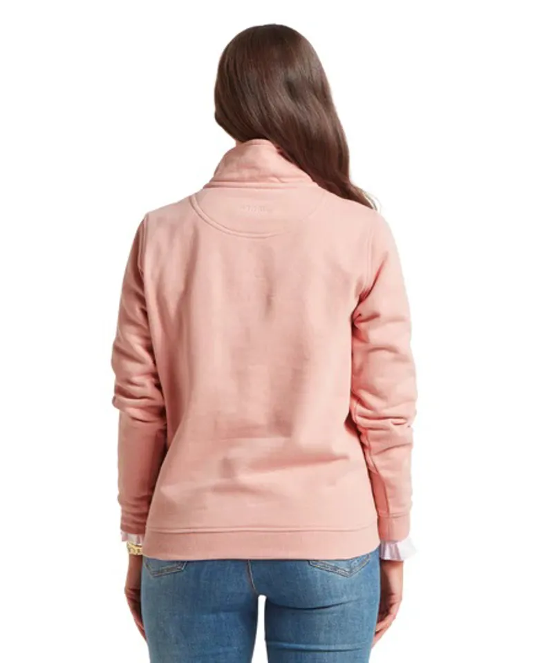 Schoffel Sennen Cove Sweatshirt - Pale Rose-4