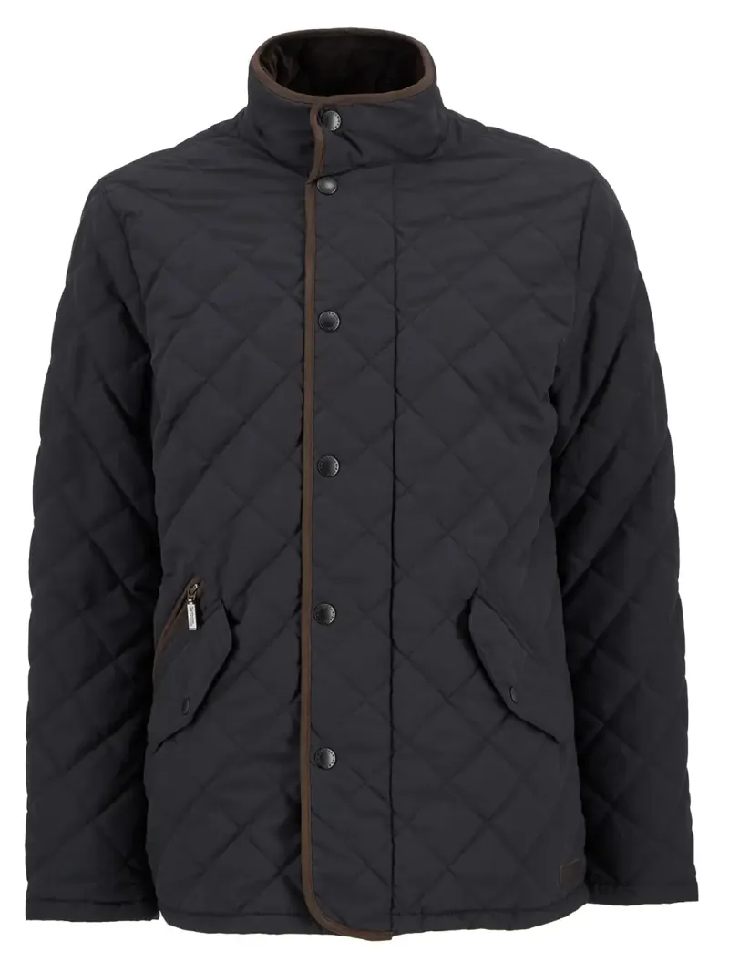 Barbour Shoveler Qulited Jacket Navy