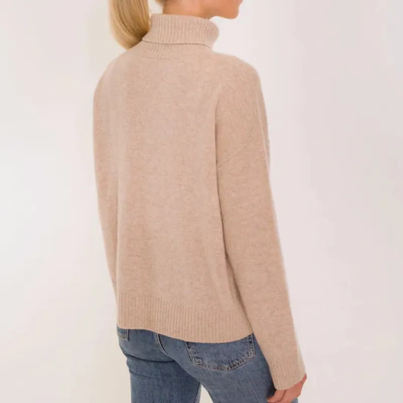 Hicks and Brown Sophia Rollneck - Sand-3