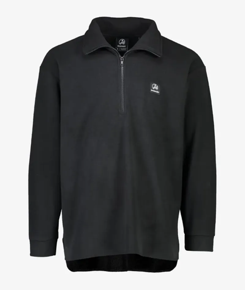 Swanndri Motu Fleece Pullover - Black