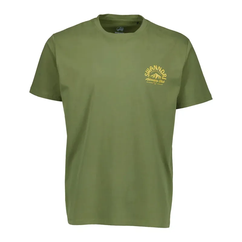 Swanndri Mountain Top Printed T Shirt - Clove