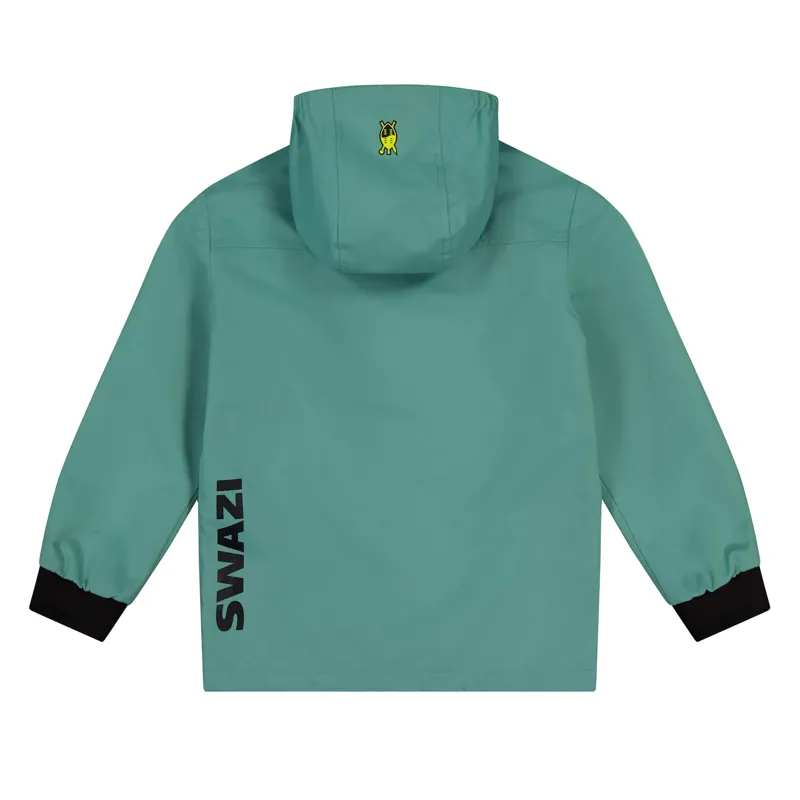 Swazi Kid's Mangrove Rain Jacket - Teal-1