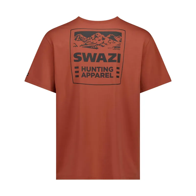 Swazi Pillar Hunting Tee - Brick-1