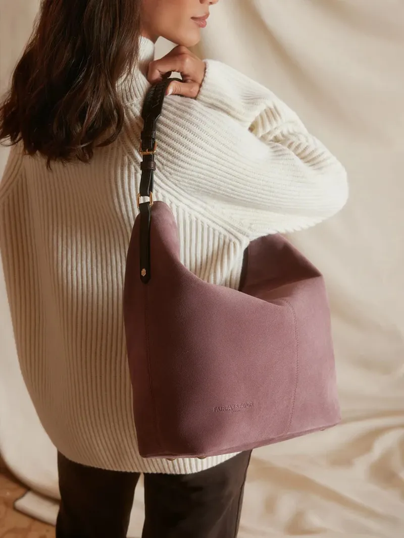 Fairfax and Favor Tetbury Handbag - Heather-4