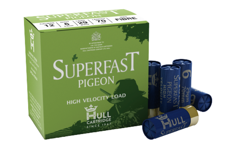 Hull Superfast Pigeon 12 Gauge 29gr 6 Fibre x250