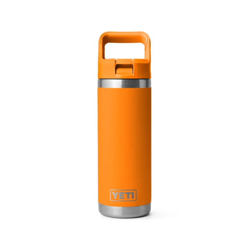 Yeti Rambler 18oz Straw Bottle King Crab