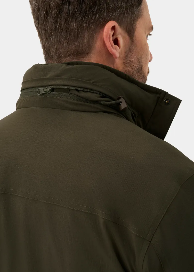 Alan Paine Willsden Men's Shooting Coat - Olive-3