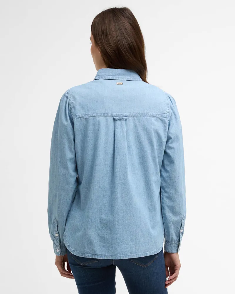 Barbour Zaria Shirt - Chambray-4