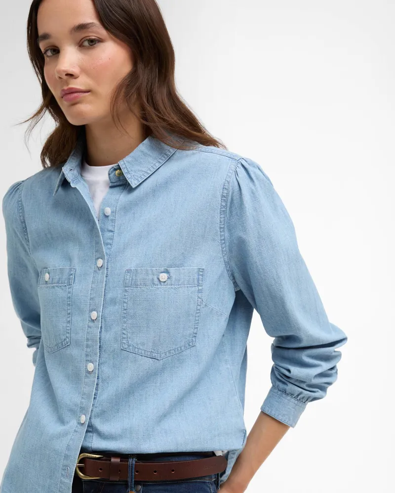 Barbour Zaria Shirt - Chambray-3